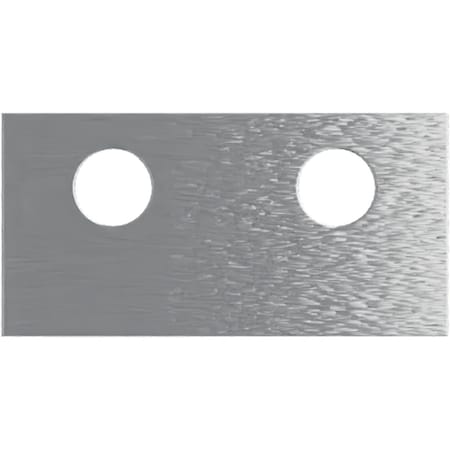 Ekena Millwork Barn Door Flat Track Connecting Plate, Stainless Steel GB6005CSS